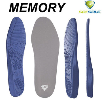 Memory Foam Plus AntiShock Shock Absorbing Insoles - Sofsole Sport